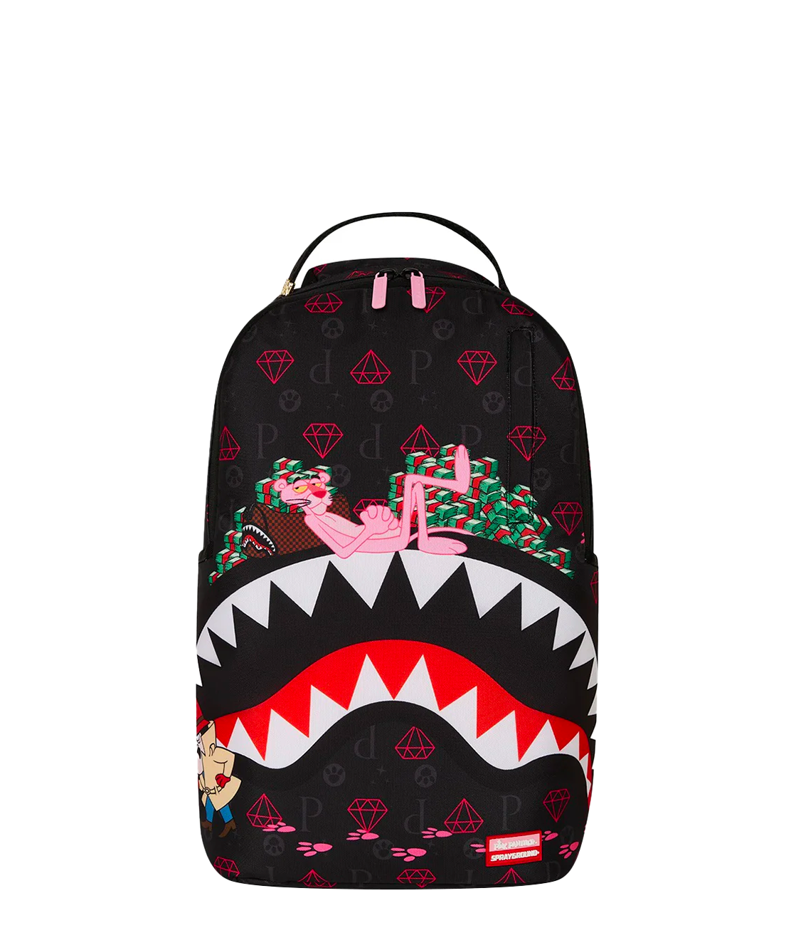 910B7396NSZPINK PANTHER PAW PRINTS DLXR B