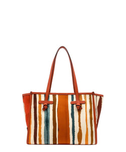 Borsa Marcella Effetto Raso Dipinta