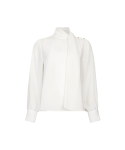 Blusa Liu-Jo  con Bottoni Logati e Sciarpa